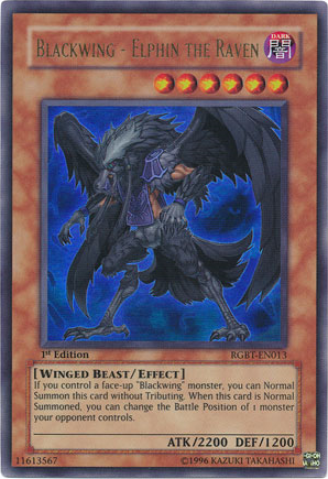 Blackwing - Elphin the Raven [RGBT-EN013] Ultra Rare | Devastation Store