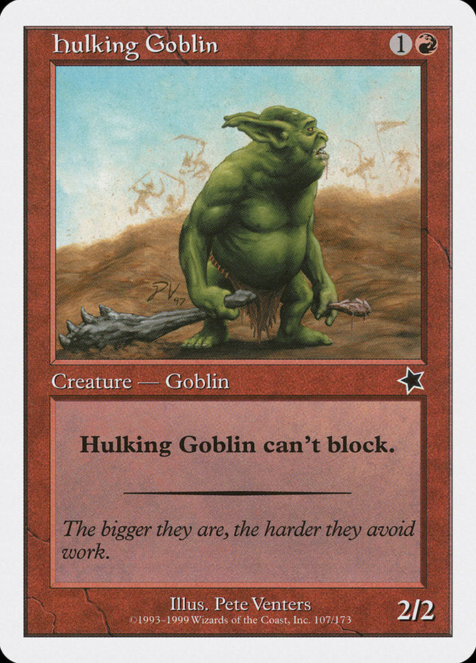 Hulking Goblin [Starter 1999] | Devastation Store