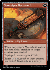 Idol of the Deep King // Sovereign's Macuahuitl [The Lost Caverns of Ixalan] | Devastation Store