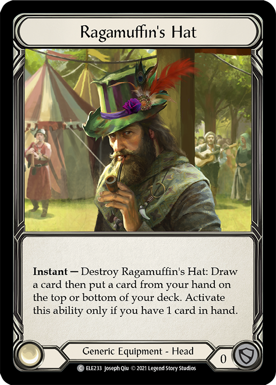 Ragamuffin's Hat [ELE233] (Tales of Aria)  1st Edition Cold Foil | Devastation Store