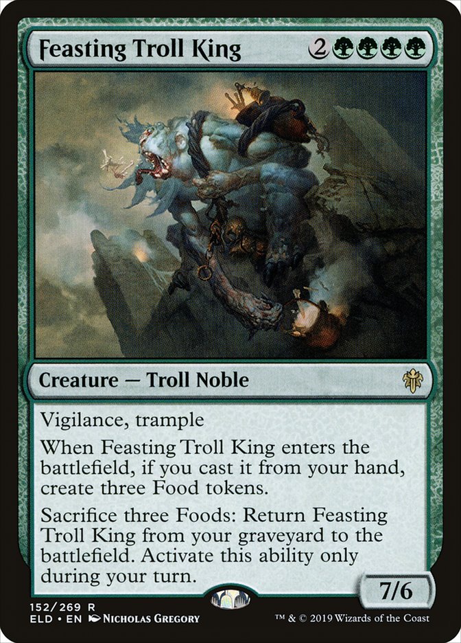 Feasting Troll King [Throne of Eldraine] | Devastation Store