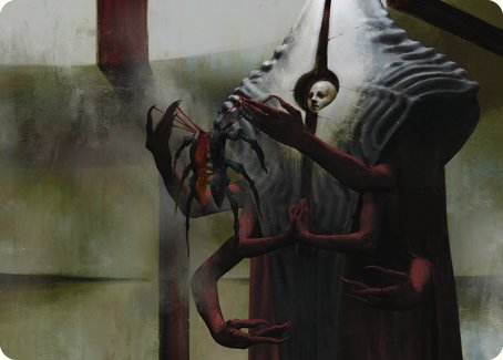 Vivisection Evangelist Art Card [Phyrexia: All Will Be One Art Series] | Devastation Store