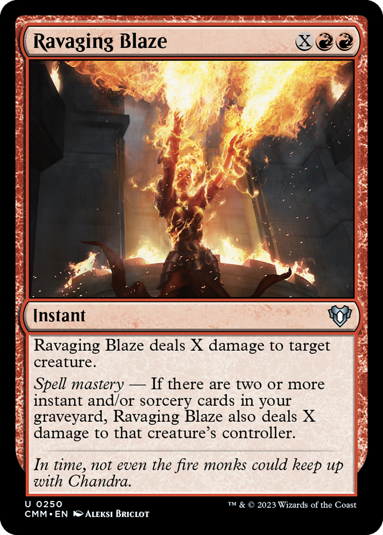Ravaging Blaze [Commander Masters] | Devastation Store