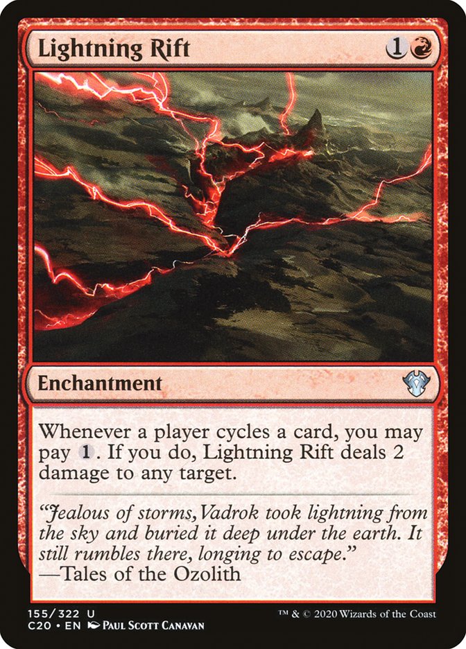 Lightning Rift [Commander 2020] | Devastation Store