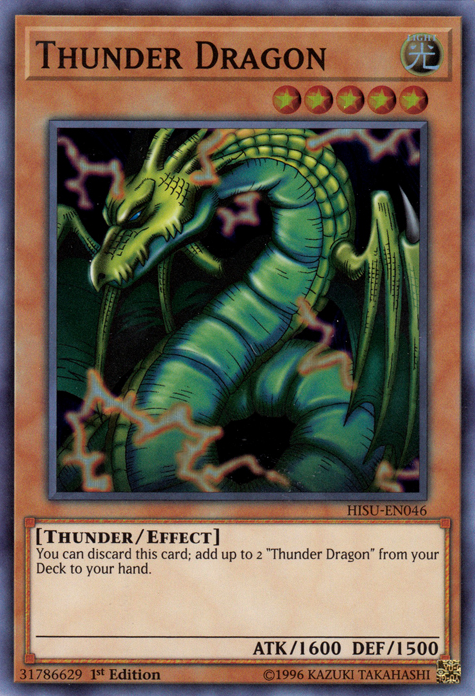 Thunder Dragon [HISU-EN046] Super Rare | Devastation Store