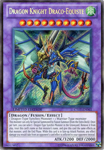Dragon Knight Draco-Equiste [CT07-EN003] Secret Rare | Devastation Store