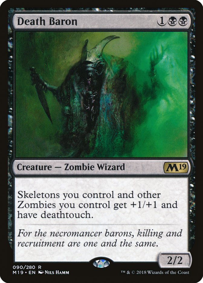 Death Baron [Core Set 2019] | Devastation Store