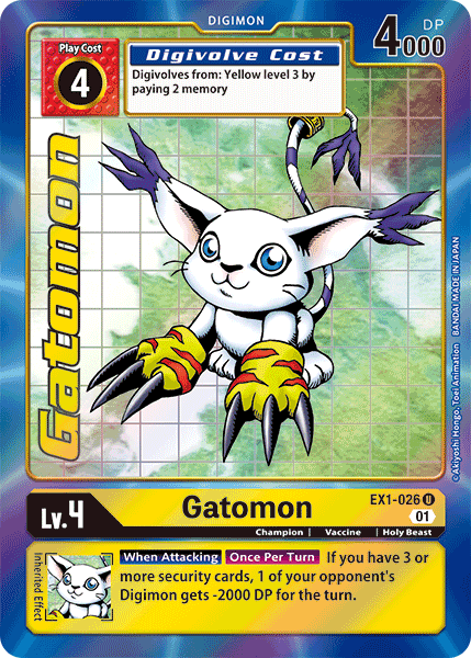 Gatomon [EX1-026] (Alternate Art) [Classic Collection] | Devastation Store
