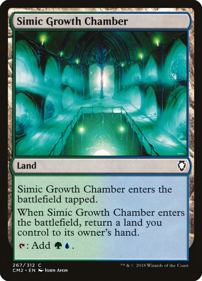 Simic Growth Chamber [Commander Anthology Volume II] | Devastation Store