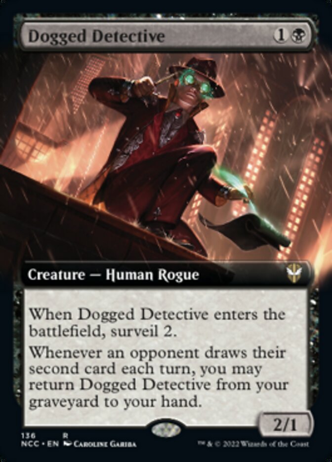 Dogged Detective (Extended Art) [Streets of New Capenna Commander] | Devastation Store