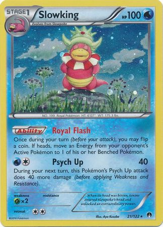 Slowking (21/122) (Cosmos Holo) [XY: BREAKpoint] | Devastation Store