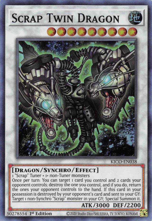 Scrap Twin Dragon [KICO-EN038] Super Rare | Devastation Store