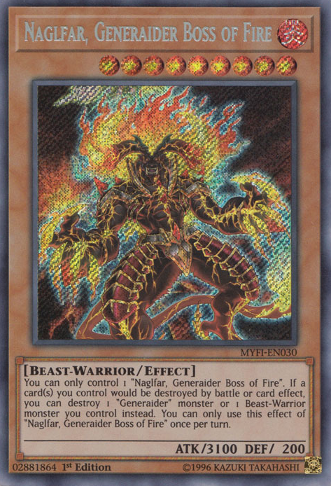 Naglfar, Generaider Boss of Fire [MYFI-EN030] Secret Rare | Devastation Store