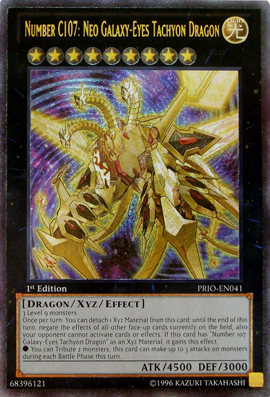 Number C107: Neo Galaxy-Eyes Tachyon Dragon [PRIO-EN041] Super Rare | Devastation Store