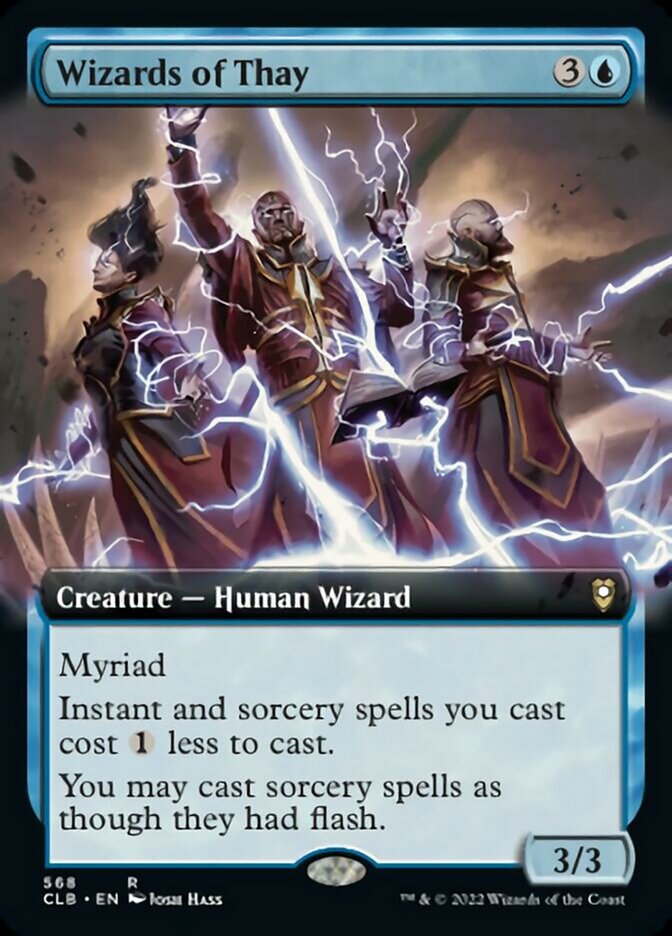 Wizards of Thay (Extended Art) [Commander Legends: Battle for Baldur's Gate] | Devastation Store