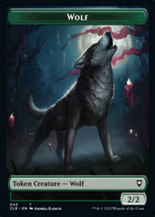Wolf // Insect Double-sided Token [Commander Legends: Battle for Baldur's Gate Tokens] | Devastation Store