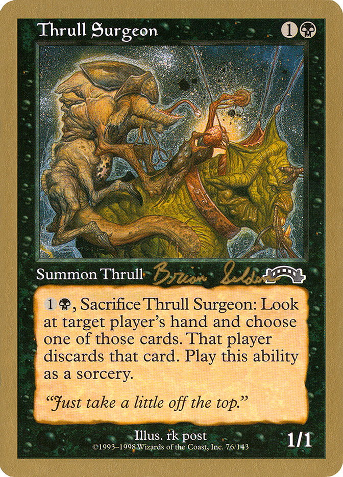 Thrull Surgeon (Brian Selden) [World Championship Decks 1998] | Devastation Store