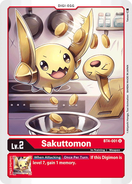 Sakuttomon [BT4-001] [Great Legend] | Devastation Store
