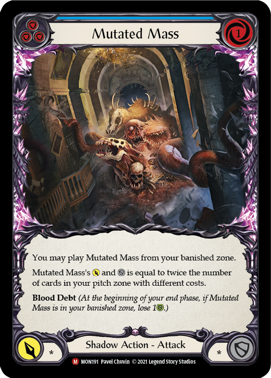 Mutated Mass [MON191] 1st Edition Normal - Devastation Store | Devastation Store