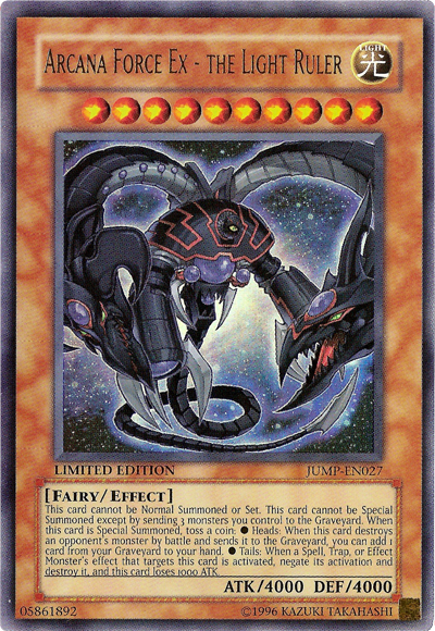 Arcana Force Ex - the Light Ruler [JUMP-EN027] Ultra Rare | Devastation Store