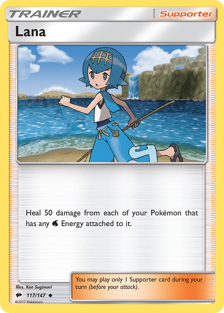 Lana (117/147) [Sun & Moon: Burning Shadows] | Devastation Store