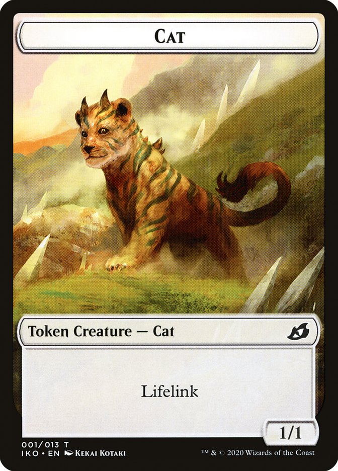 Cat [Ikoria: Lair of Behemoths Tokens] | Devastation Store