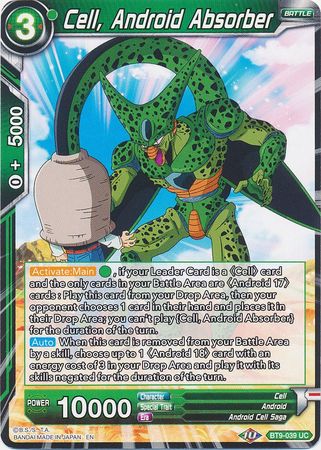 Cell, Android Absorber [BT9-039] | Devastation Store