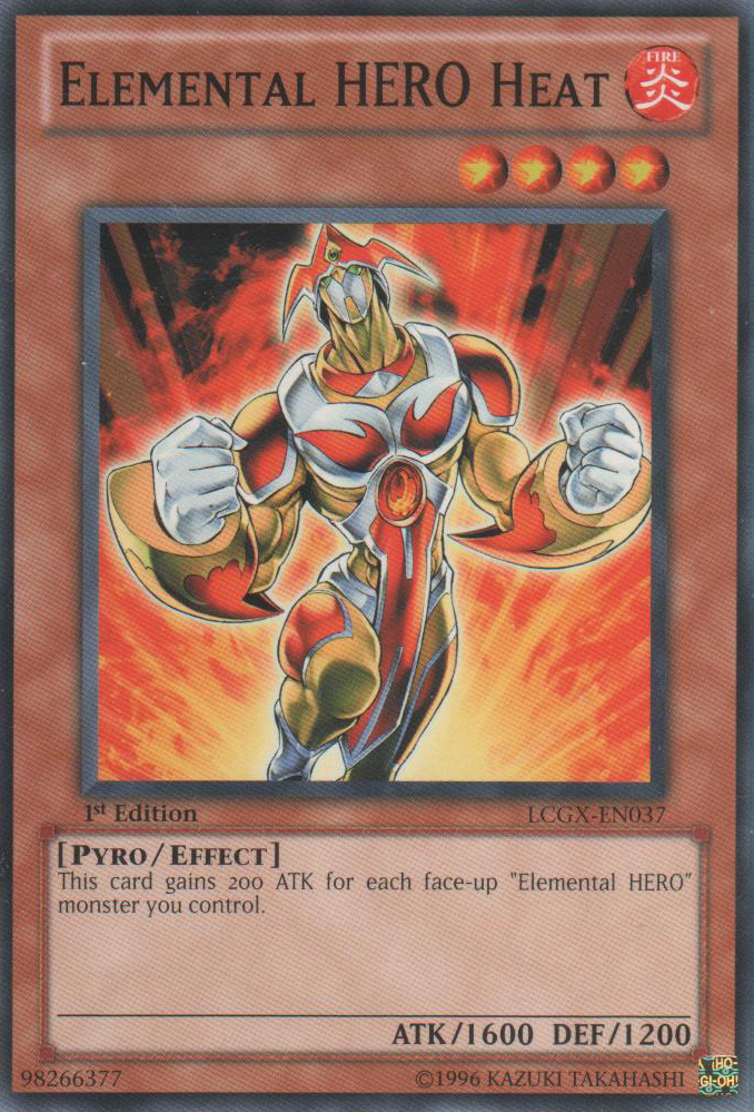 Elemental HERO Heat [LCGX-EN037] Common | Devastation Store