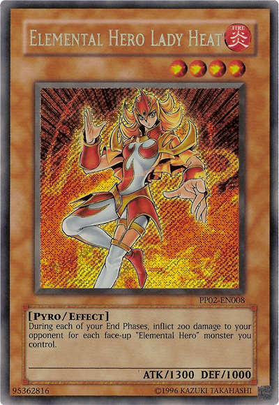 Elemental Hero Lady Heat [PP02-EN008] Secret Rare | Devastation Store