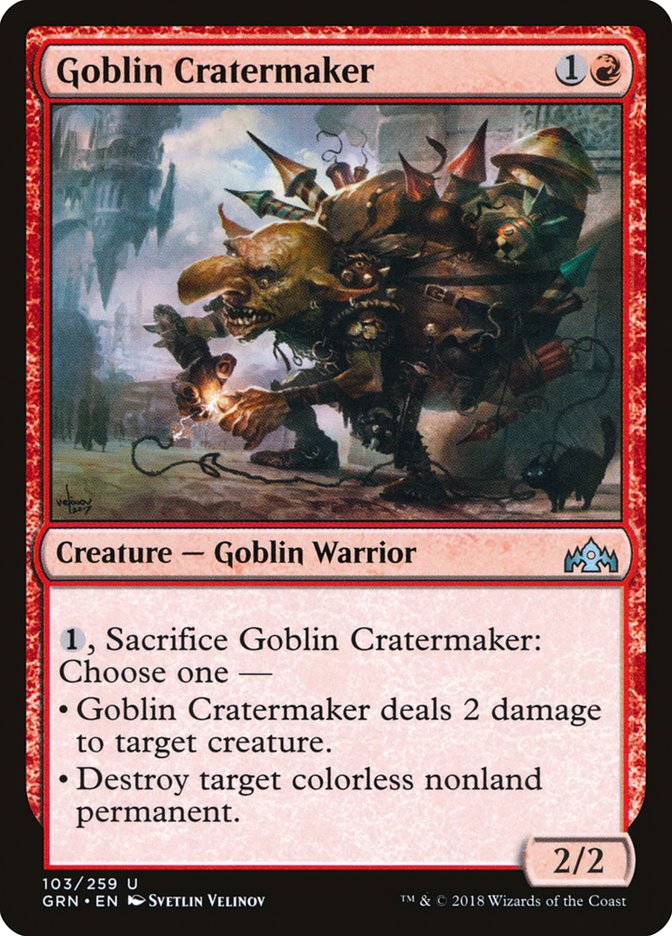 Goblin Cratermaker [Guilds of Ravnica] - Devastation Store | Devastation Store
