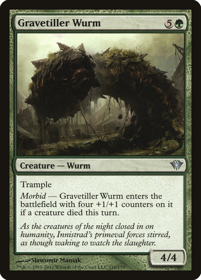 Gravetiller Wurm [Dark Ascension] - Devastation Store | Devastation Store