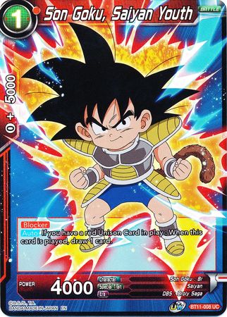 Son Goku, Saiyan Youth [BT11-008] | Devastation Store