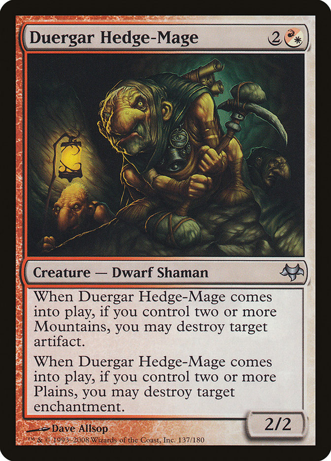 Duergar Hedge-Mage [Eventide] - Devastation Store | Devastation Store