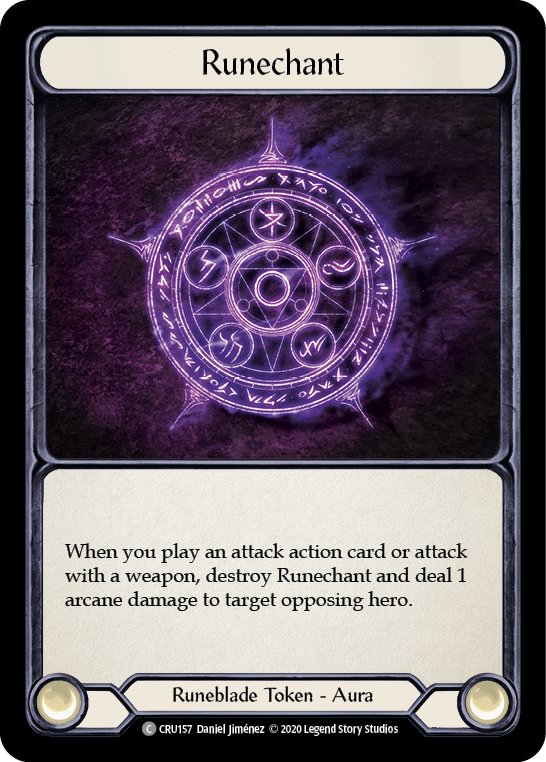 Runechant [CRU157] 1st Edition Normal | Devastation Store