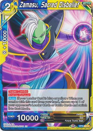 Zamasu, Sacred Disbelief [BT9-091] | Devastation Store