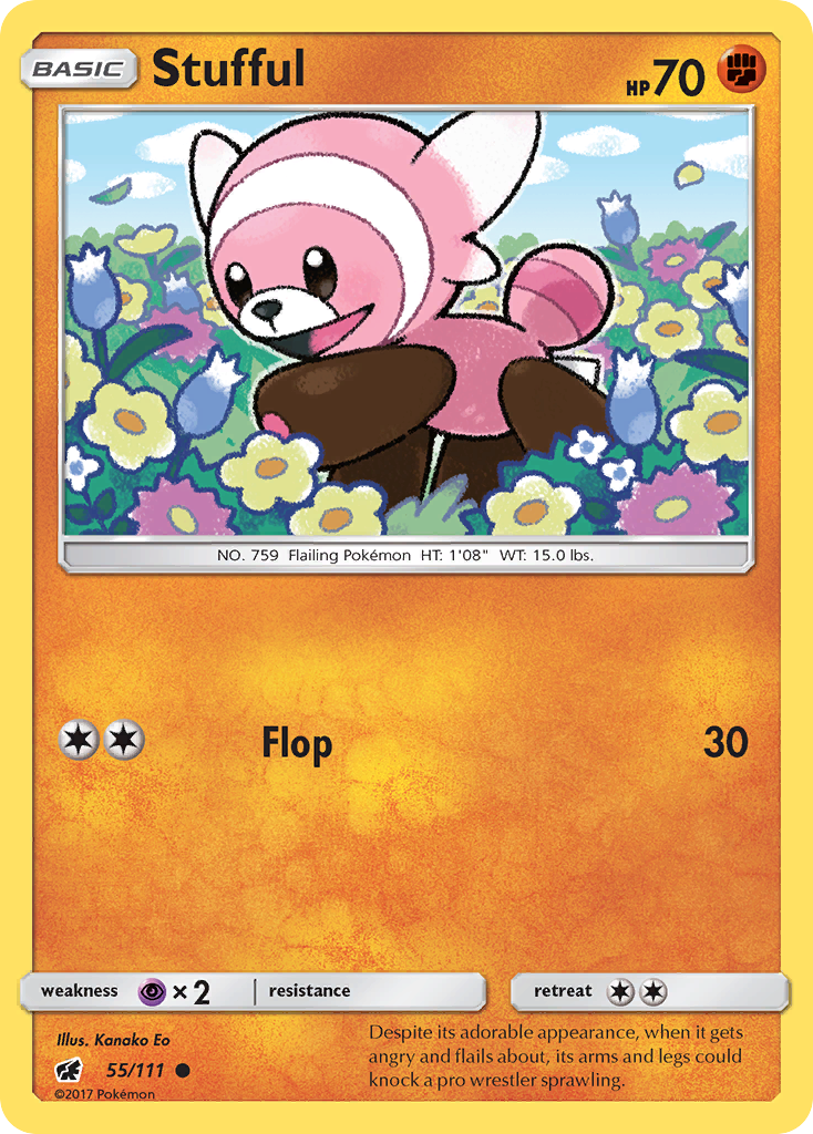 Stufful (55/111) [Sun & Moon: Crimson Invasion] | Devastation Store