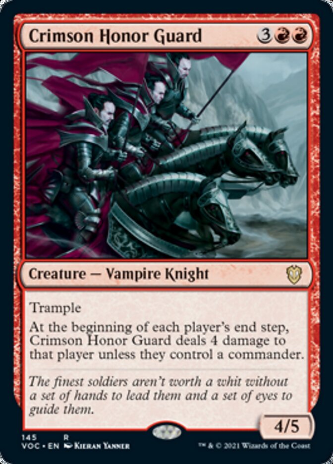 Crimson Honor Guard [Innistrad: Crimson Vow Commander] | Devastation Store