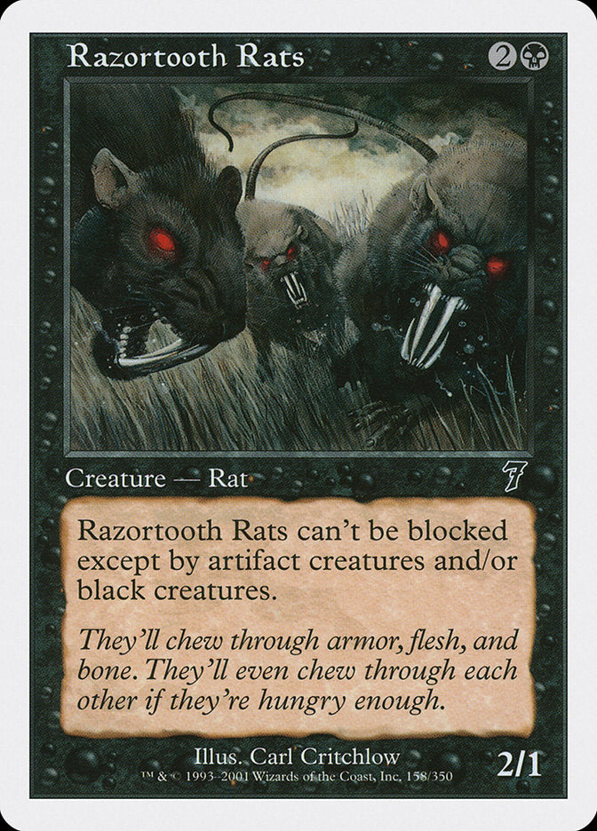 Razortooth Rats [Seventh Edition] - Devastation Store | Devastation Store