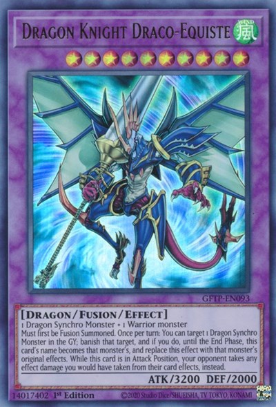 Dragon Knight Draco-Equiste [GFTP-EN093] Ultra Rare | Devastation Store