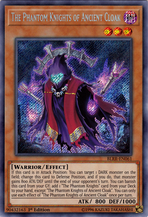 The Phantom Knights of Ancient Cloak [BLRR-EN061] Secret Rare | Devastation Store