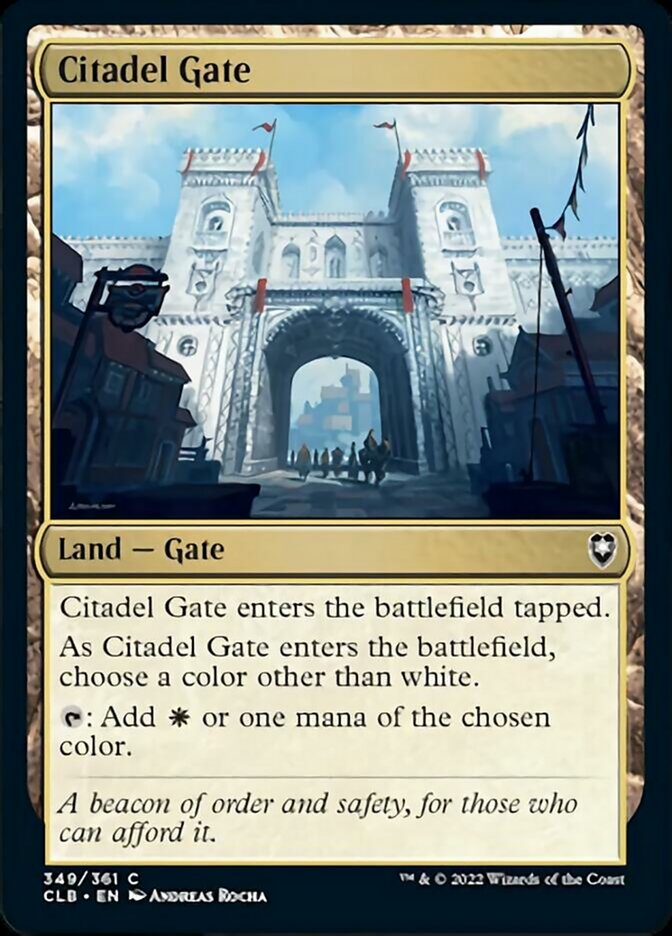 Citadel Gate [Commander Legends: Battle for Baldur's Gate] | Devastation Store