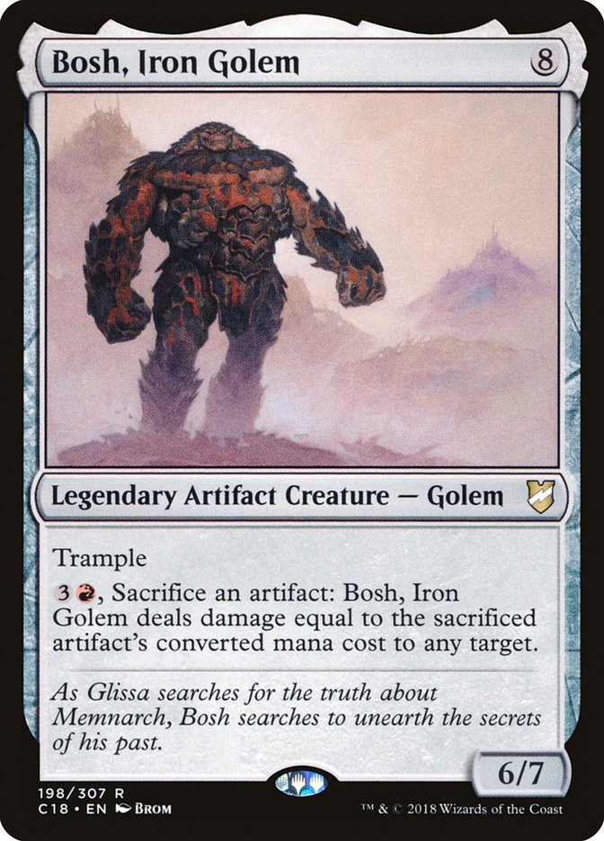 Bosh, Iron Golem [Commander 2018] | Devastation Store