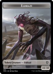 Soldier (017) // Eldrazi Double-Sided Token [Phyrexia: All Will Be One Commander Tokens] | Devastation Store