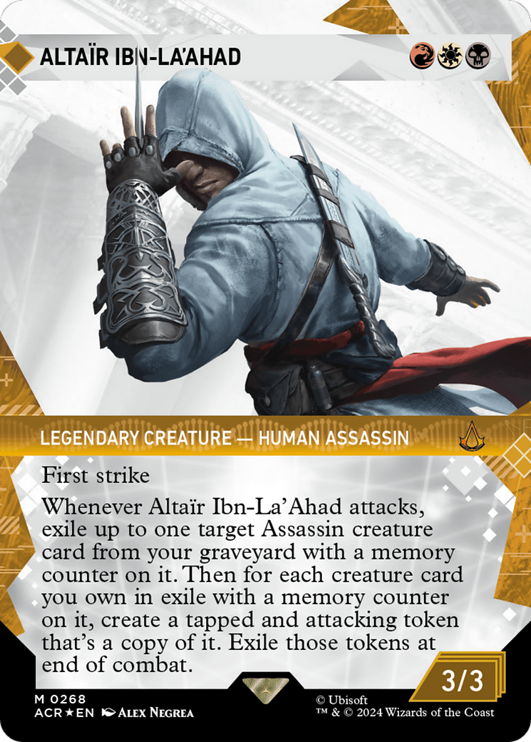 Altair Ibn-La'Ahad (Showcase) (Textured Foil) [Assassin's Creed] | Devastation Store