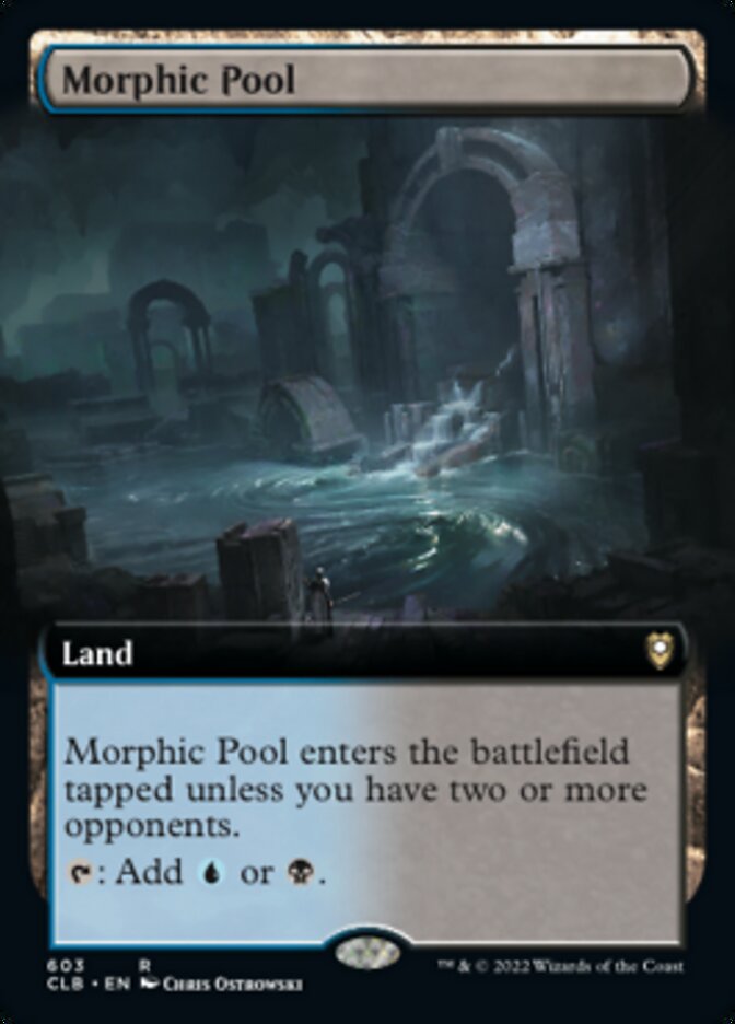 Morphic Pool (Extended Art) [Commander Legends: Battle for Baldur's Gate] | Devastation Store