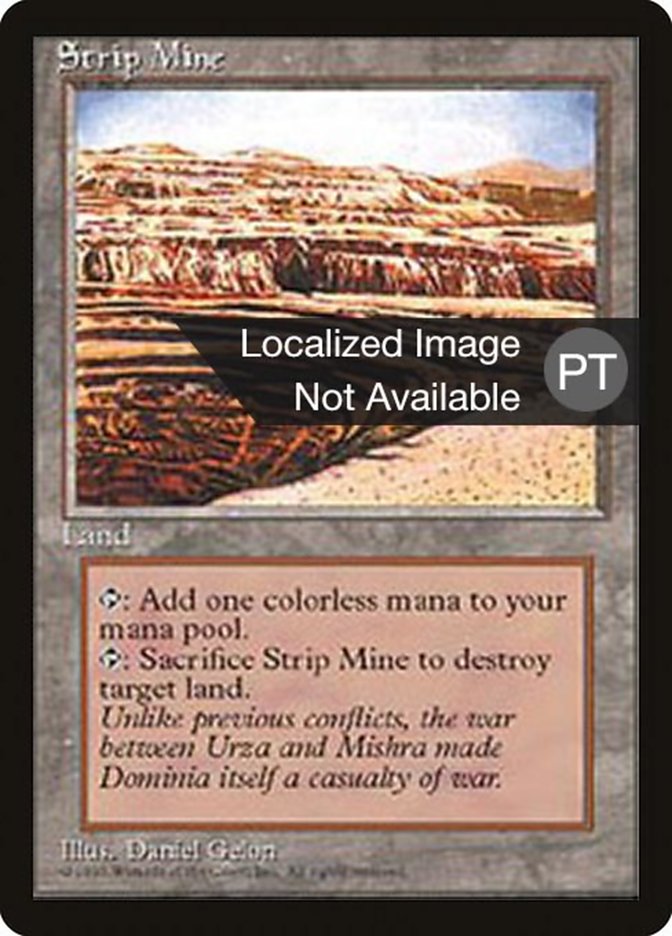 Strip Mine [Fourth Edition (Foreign Black Border)] | Devastation Store