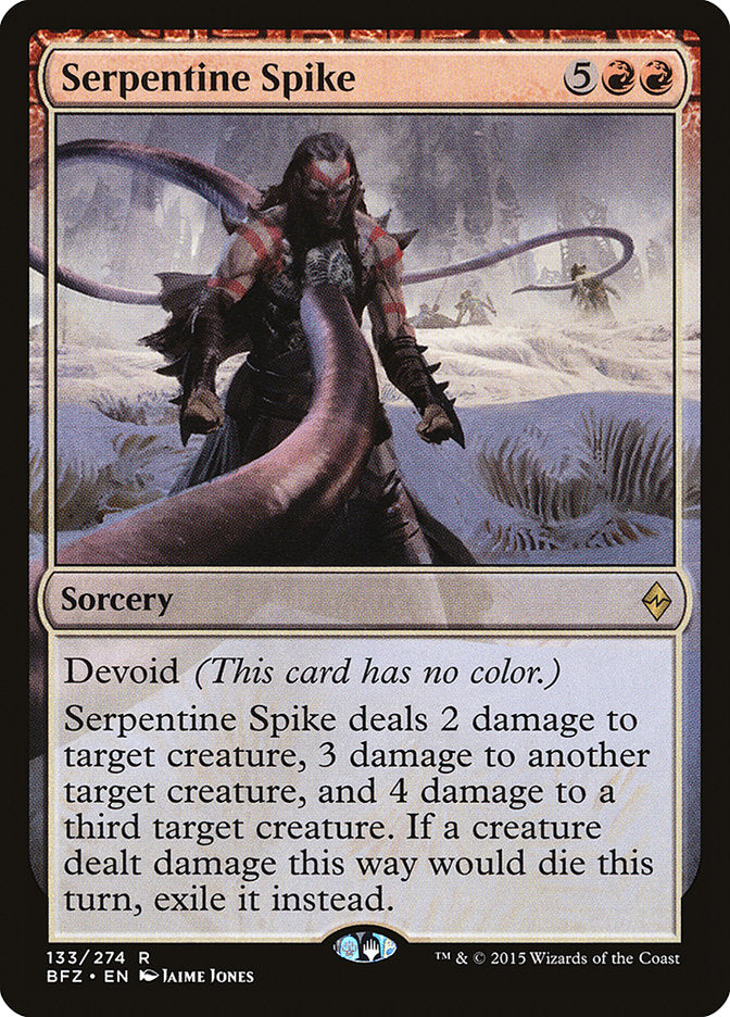 Serpentine Spike [Battle for Zendikar] - Devastation Store | Devastation Store