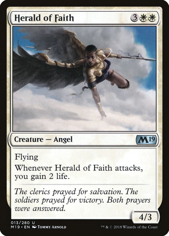 Herald of Faith [Core Set 2019] - Devastation Store | Devastation Store