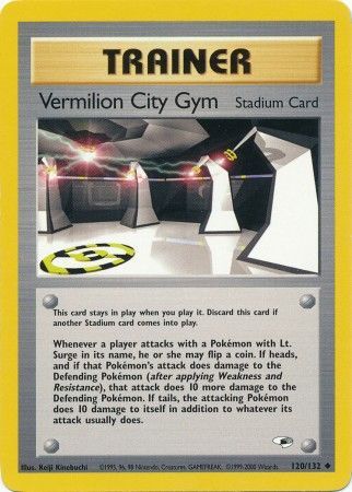 Vermilion City Gym (120/132) [Gym Heroes Unlimited] | Devastation Store