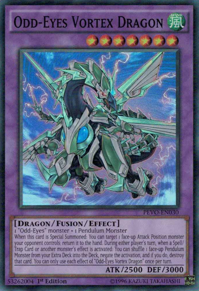 Odd-Eyes Vortex Dragon [PEVO-EN030] Super Rare | Devastation Store